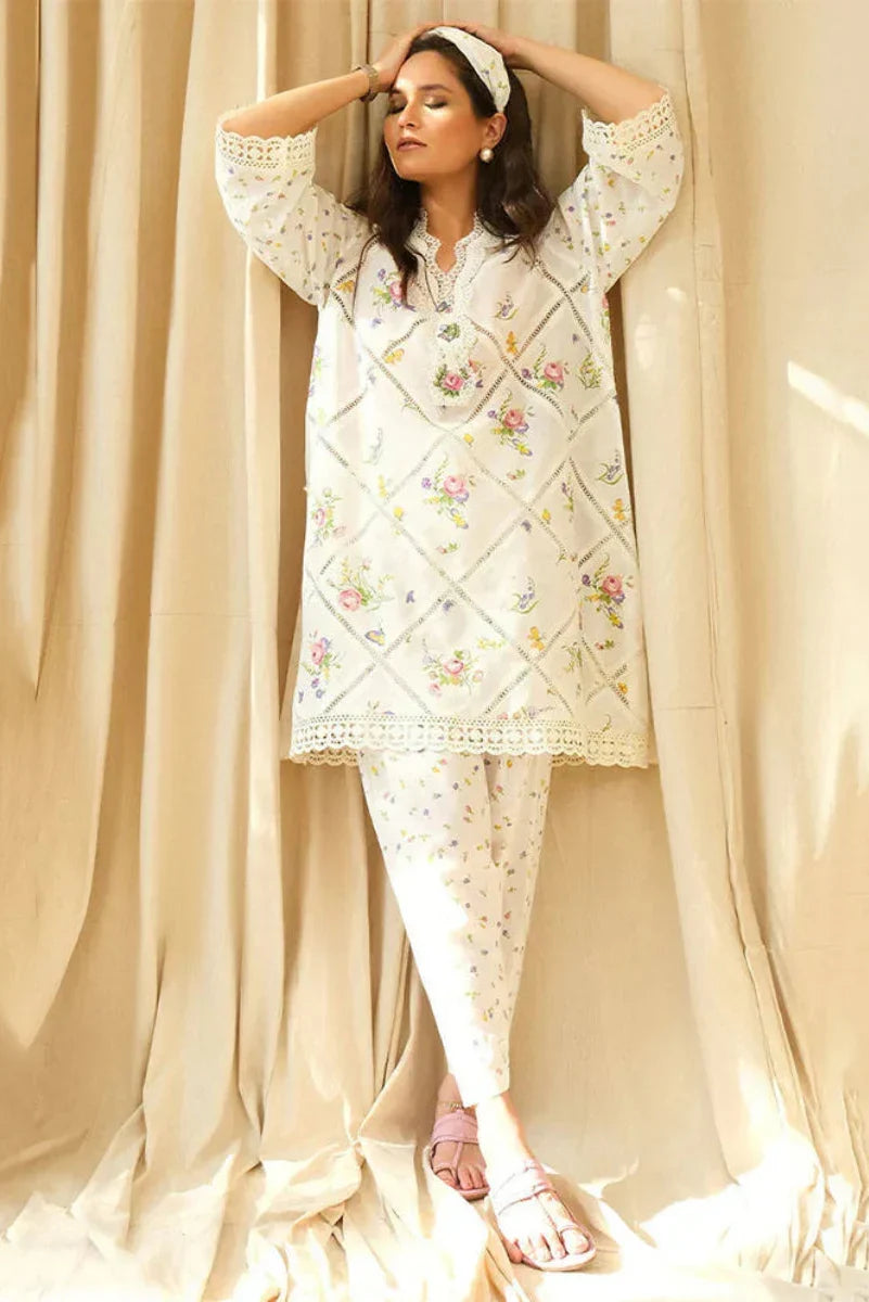 03-Piece Printed Lawn Suit | Ready To Wear