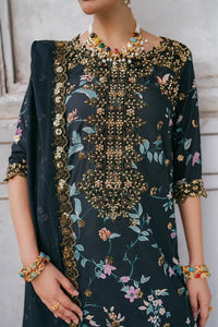 03-Piece Printed Lawn Suit With Embroidery | Ready To Wear