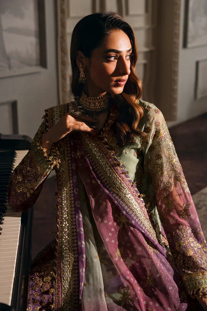03-Piece Embroidered Chiffon Suit | Ready To Wear