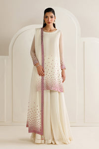 03-Piece Luxury Embroidered Chiffon Suit - Ready To  Wear