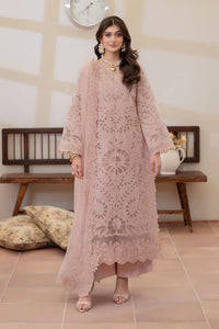 03-Piece Embroidered Lawn Suit With Chiffon Dupatta | Ready To Wear