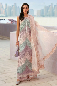 03-Piece Swiss Lawn Suit With Embroidery | Ready To Wear