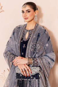 03-PIECE EMBROIDERED VELVET SUIT READY TO WEAR