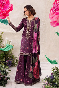 03-Piece Printed Lawn Suit With Embroidery | Ready To Wear