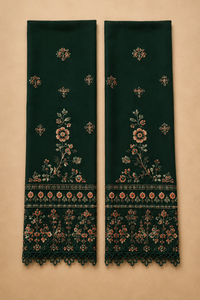 3-Piece Lawn Suit with Embroidered Chiffon Dupatta | Ready to Wear
