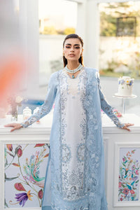 Light Blue Chikankari Lawn Suit | Ready to Wear