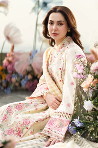 03-Piece Lawn Suit With Embroidery | Ready To Wear