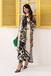 Printed Black and White Lawn Suit |Ready to Wear
