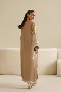 Gold Raw Silk Embroidered Suit | Ready to Wear