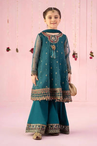 03 Piece Heavy Embroidered Chiffon Suit - Ready  To Wear