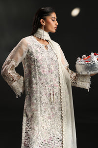Ethereal Ivory Organza Ready to Wear Sequence Festive Suit