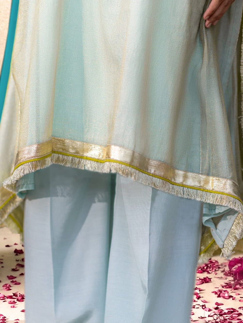 MISTY - AQUA KURTA SET