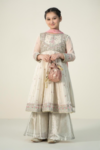 03 Piece Heavy Embroidered Chiffon Suit - Ready to Wear