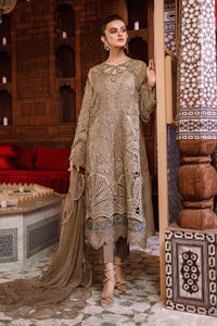 Embroidered Organza Suit with Silk Trouser | Ready to Wear
